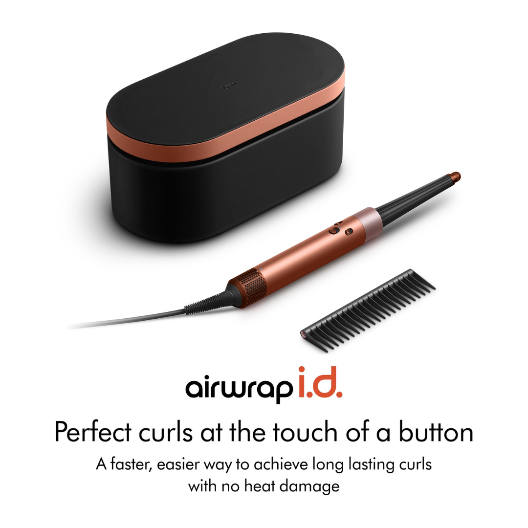 Dyson Airwarp ID MultiStyler & Dryer For Straight to Wavy - Amber Silk