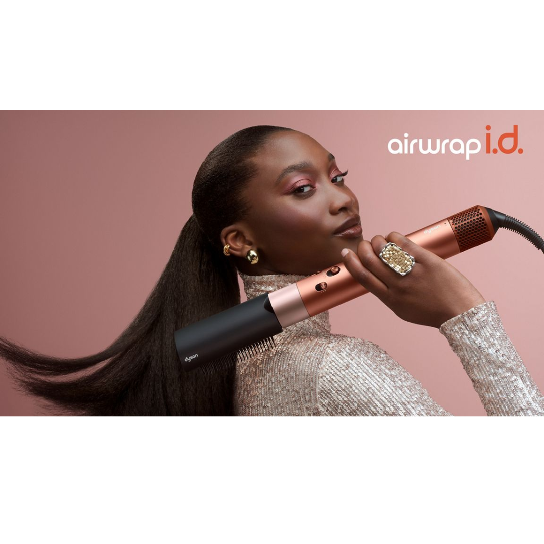 Dyson Airwarp i.d.™ MultiStyler And Dryer Curly To Coily - Amber silk