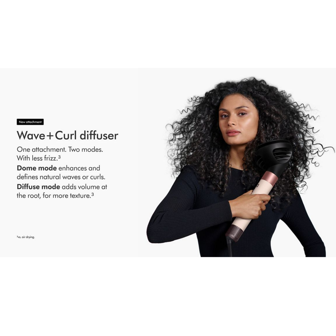 Dyson Airwarp i.d.™ MultiStyler And Dryer Curly To Coily - Amber silk