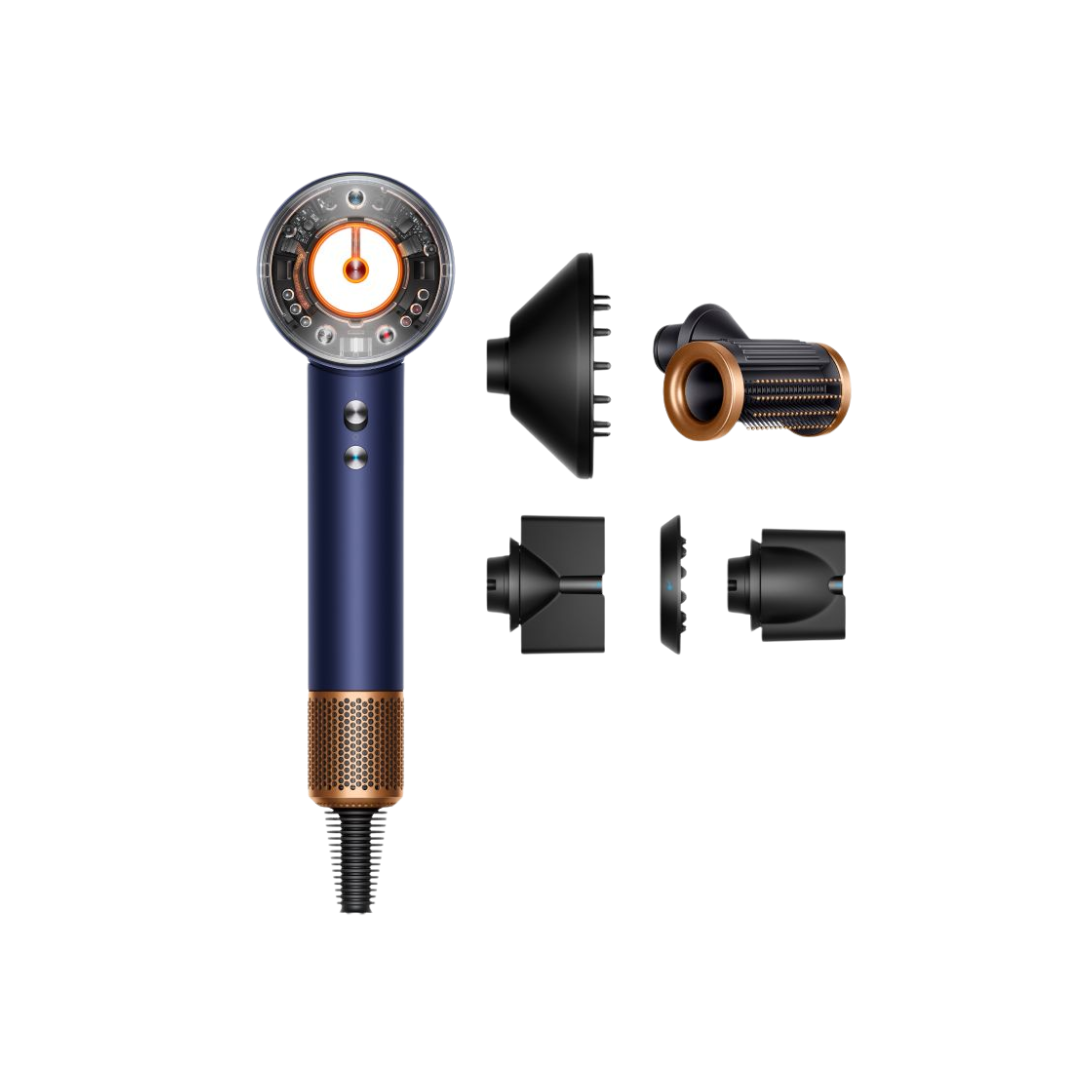 Dyson Supersonic Nural Dryer Straight to Wavy - Prussian Blue