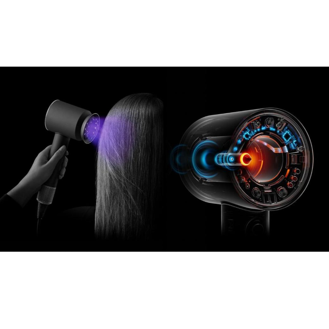 Dyson Supersonic Nural Dryer Straight to Wavy - Prussian Blue