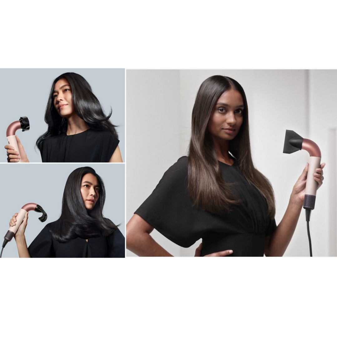 Dyson Supersonic R Lightweight Dryer Straight to Wavy - Ceramic Pink