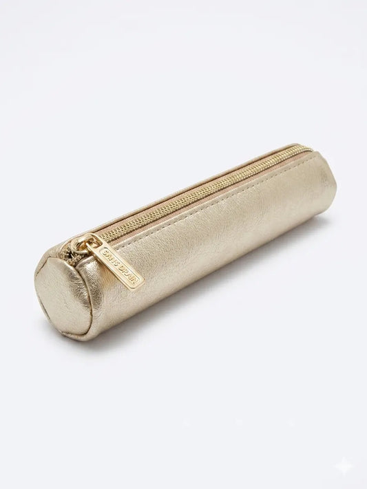 Herlitz Metallic Gold Slim Pencil Case | Herlitz In Lebanon