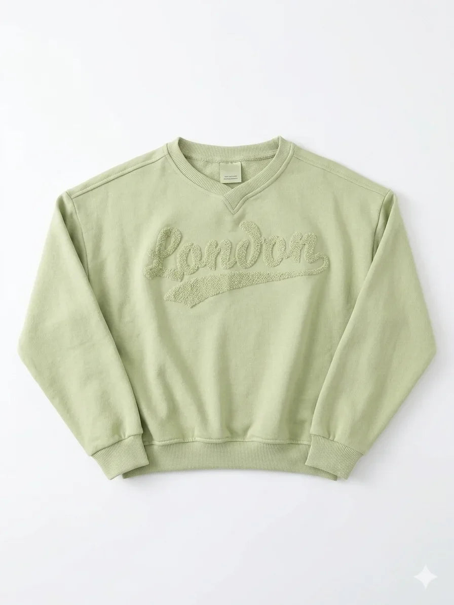 Zara Girl's Light Green Printed Blouse | Zara In Lebanon