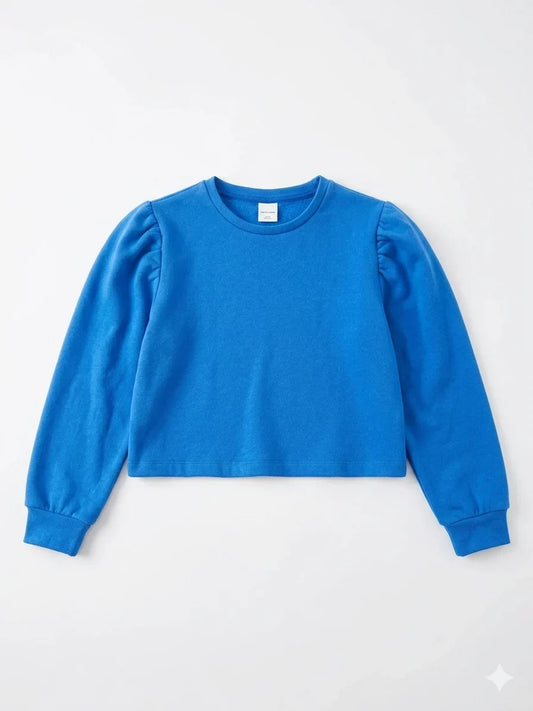 Zara Girl's Blue Plain Blouse | Zara In Lebanon