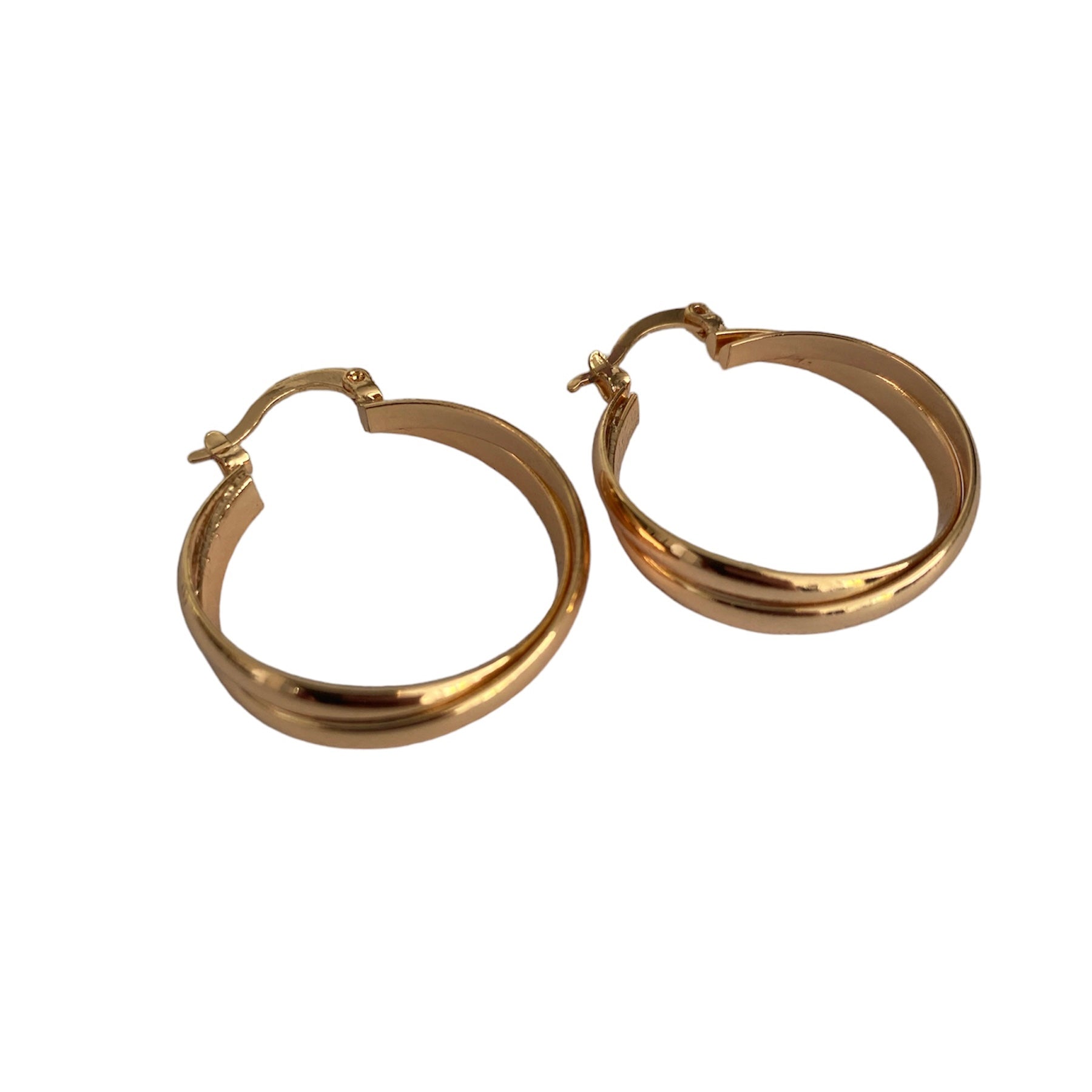 Luxeloop gold earrings accessory #4035 - Medaid International
