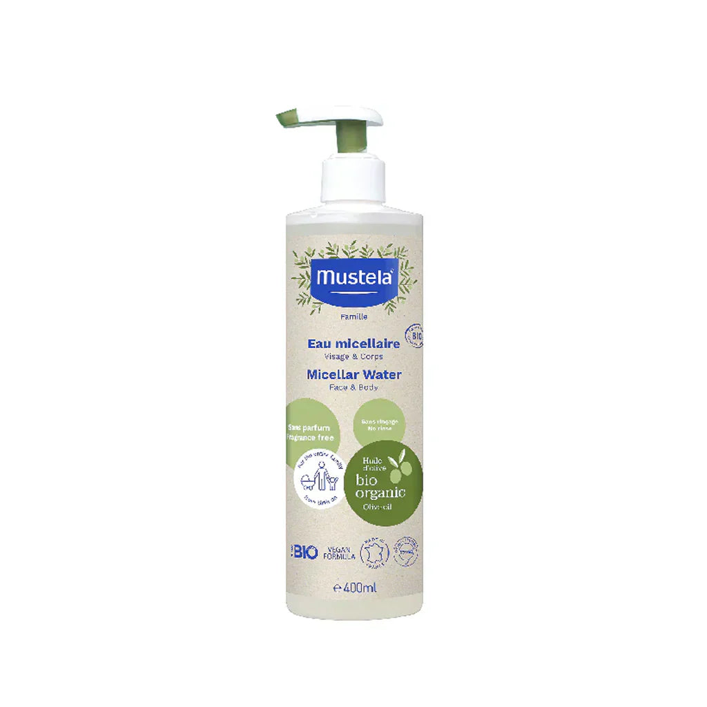 Mustela - Eau Micellaire Certifiee Bio - 400ML