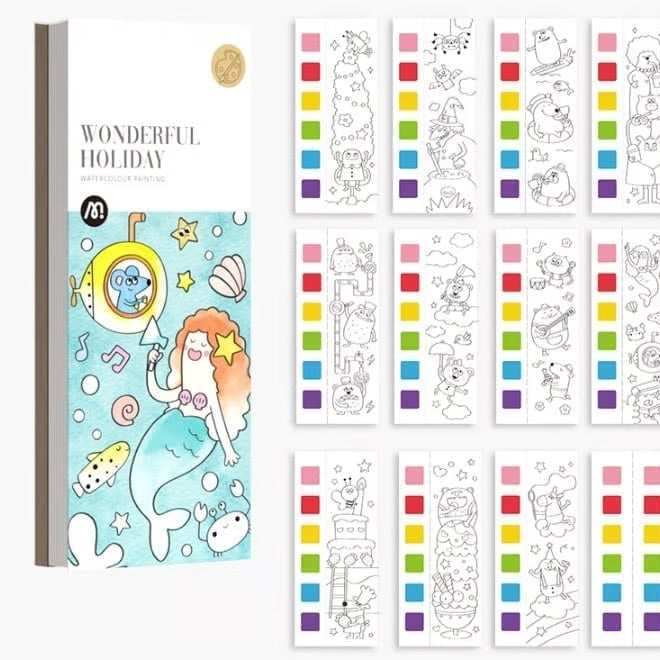 Pocket Watercolor Painting Book