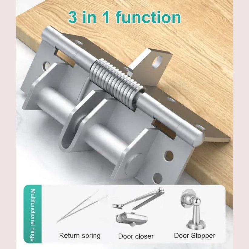 Automatic closing Spring Hinge
