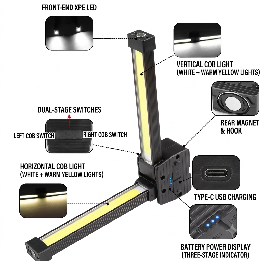 Gym Posing Lamp