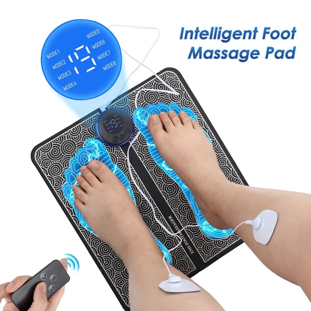 EMS Foot Massage Mat سجادة تدليك القدم بالتحفيز الكهربائي