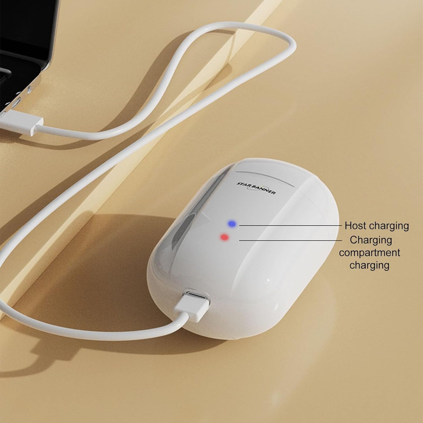 Wireless EMS & TENS Massager – Mini Pads with Charging Case