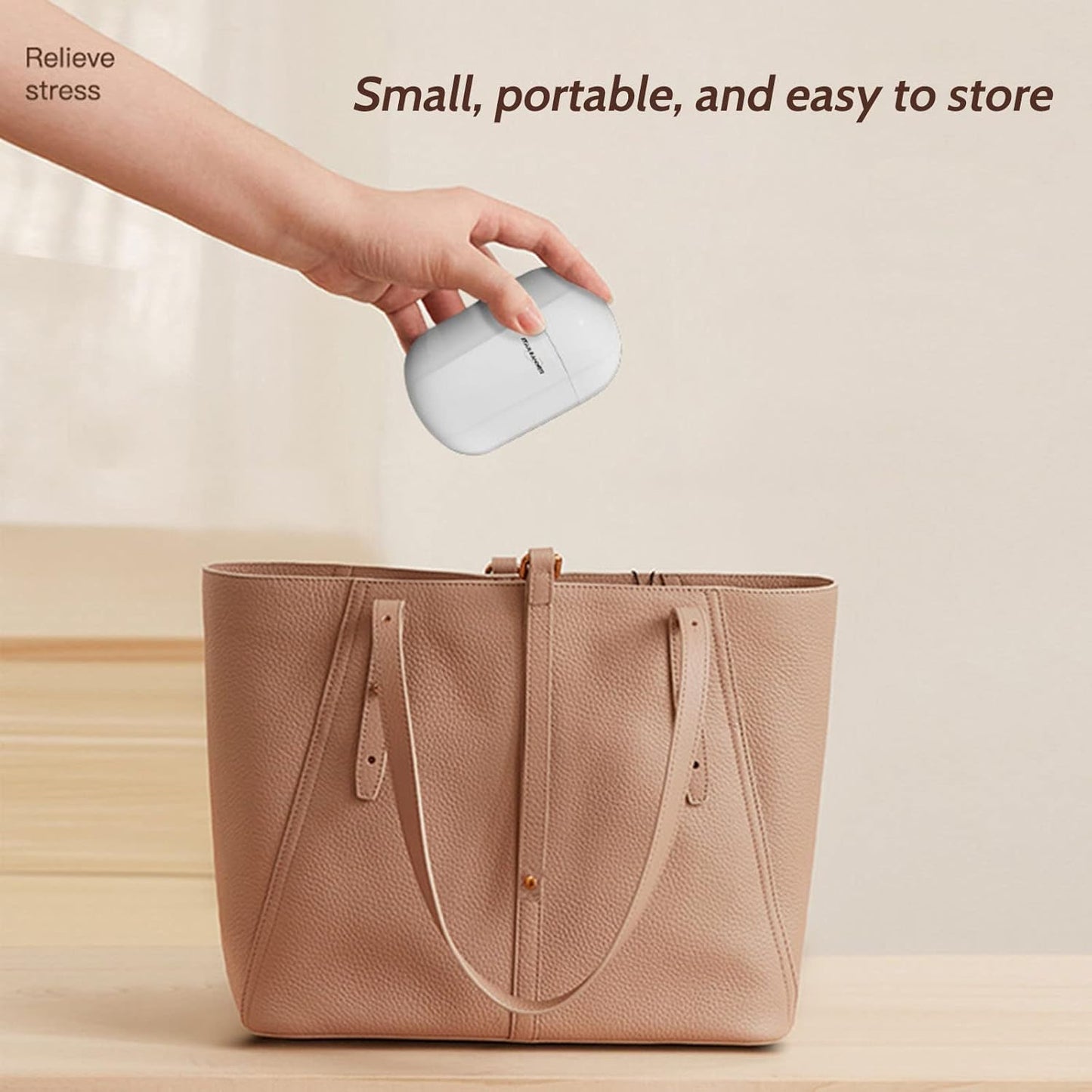 Wireless EMS & TENS Massager – Mini Pads with Charging Case