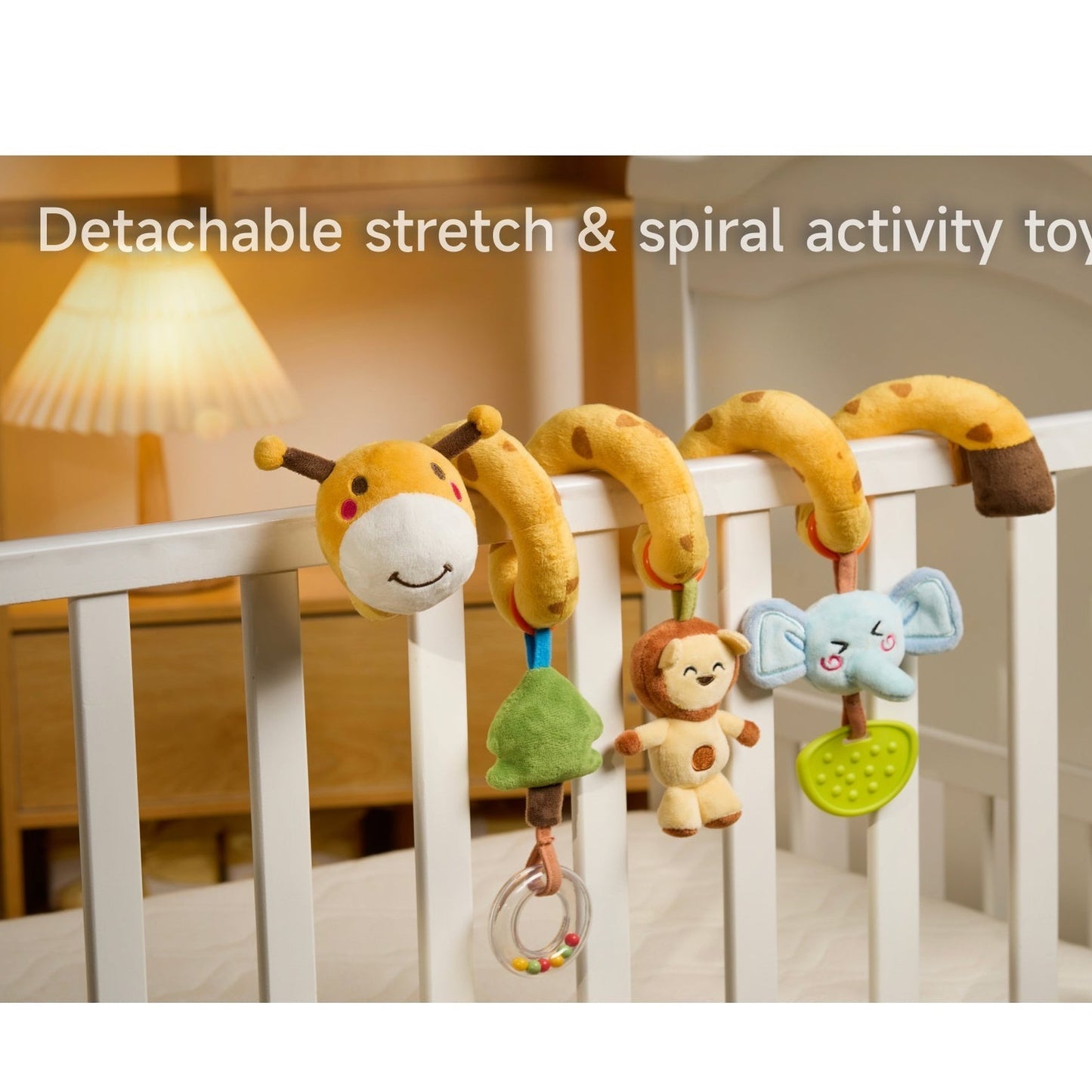 Tumama Kids - Giraffe Baby Arch Toy & Spiral - 2in1