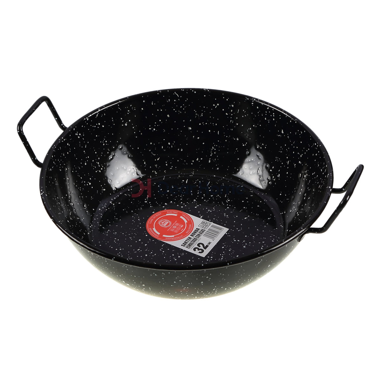Enamel Granite 32Cm Deep Fryer Saj