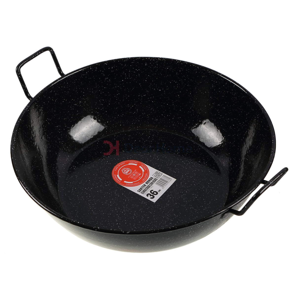 Enamel Granite 36Cm Deep Fryer Saj