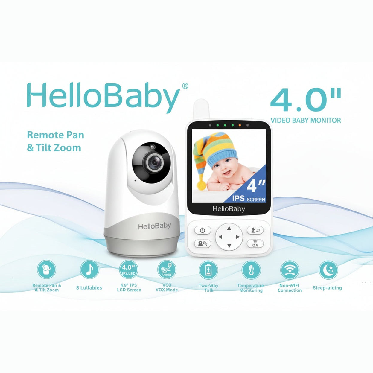 Hello Baby - 4inch Video Baby Monitor