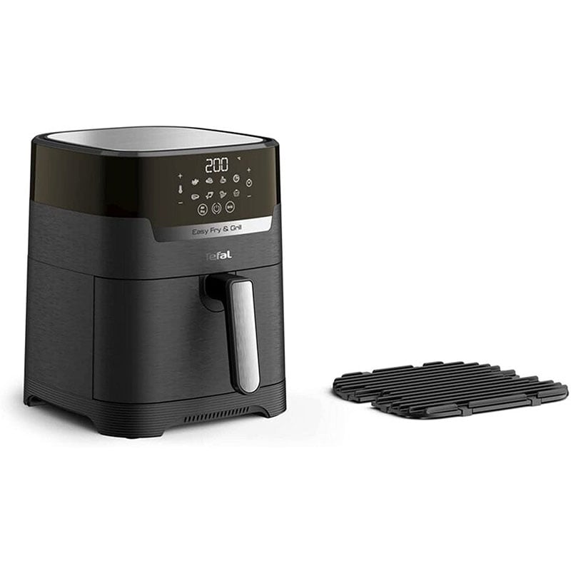 Tefal EY505827 EASY FRY &amp; GRILL XL   1550 W – Black/Plastic 4.2L/6p Digital 50 Hz
