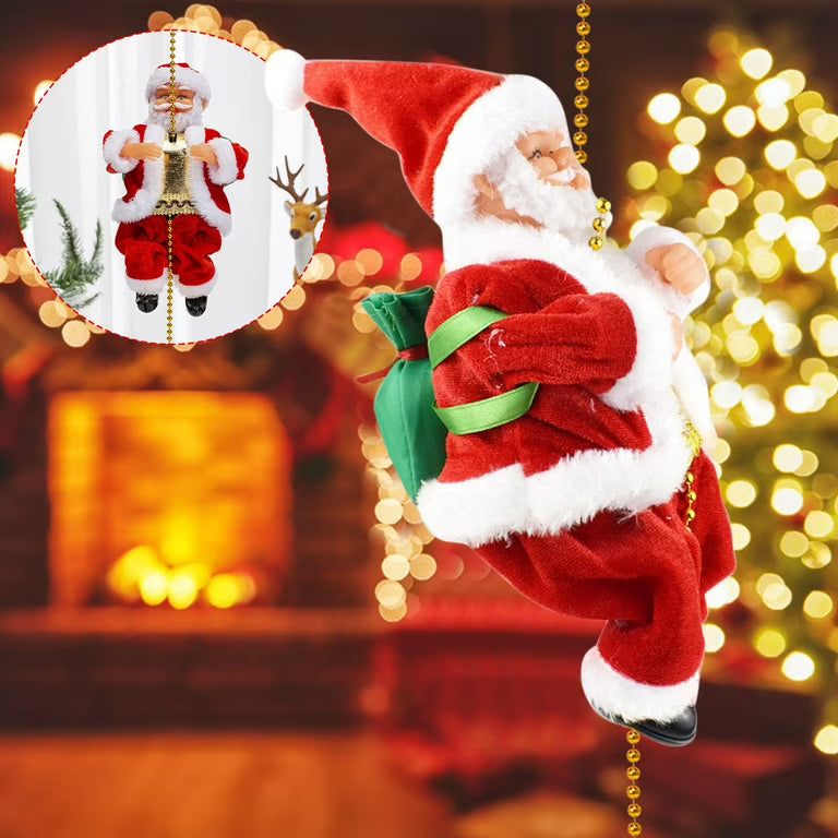 Electric Climbing Santa Claus