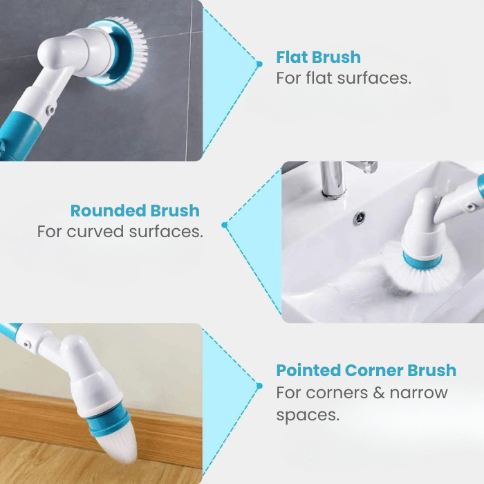 Electric Spin Scrubber | Powerful & Rechargeable - Medaid International
