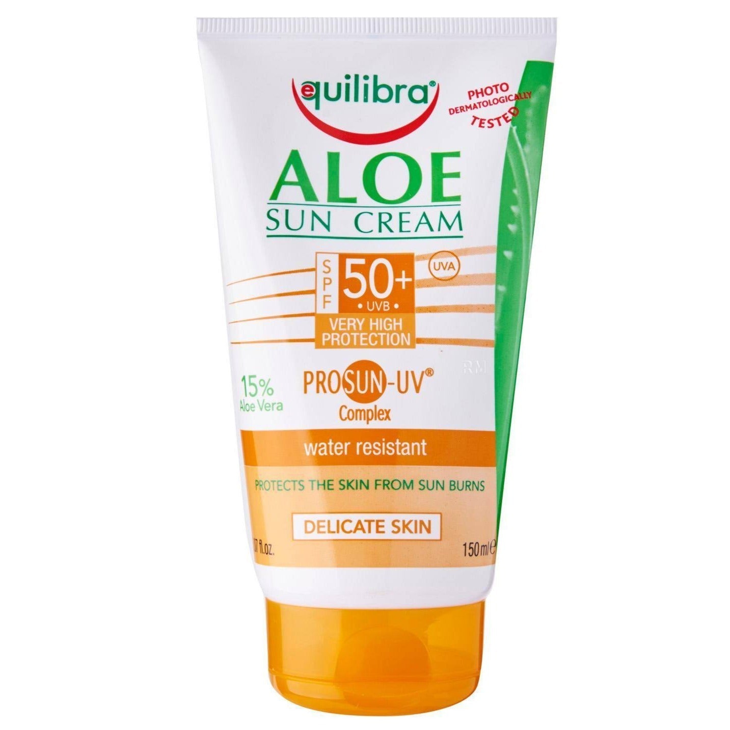 Equilibra Aloe Sun Cream Spf 50+ Prosun-Uv Complex 150ML
