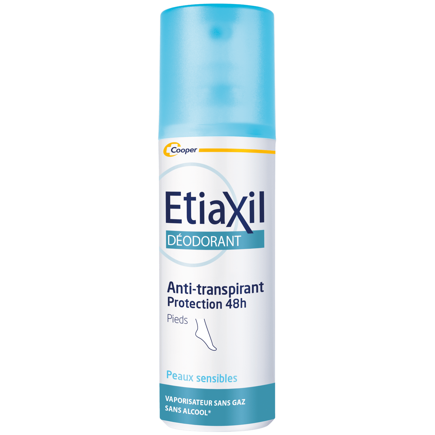 Etiaxil Antiperspirant 48h Feet Protection Spray without Gas 100ml - Medaid