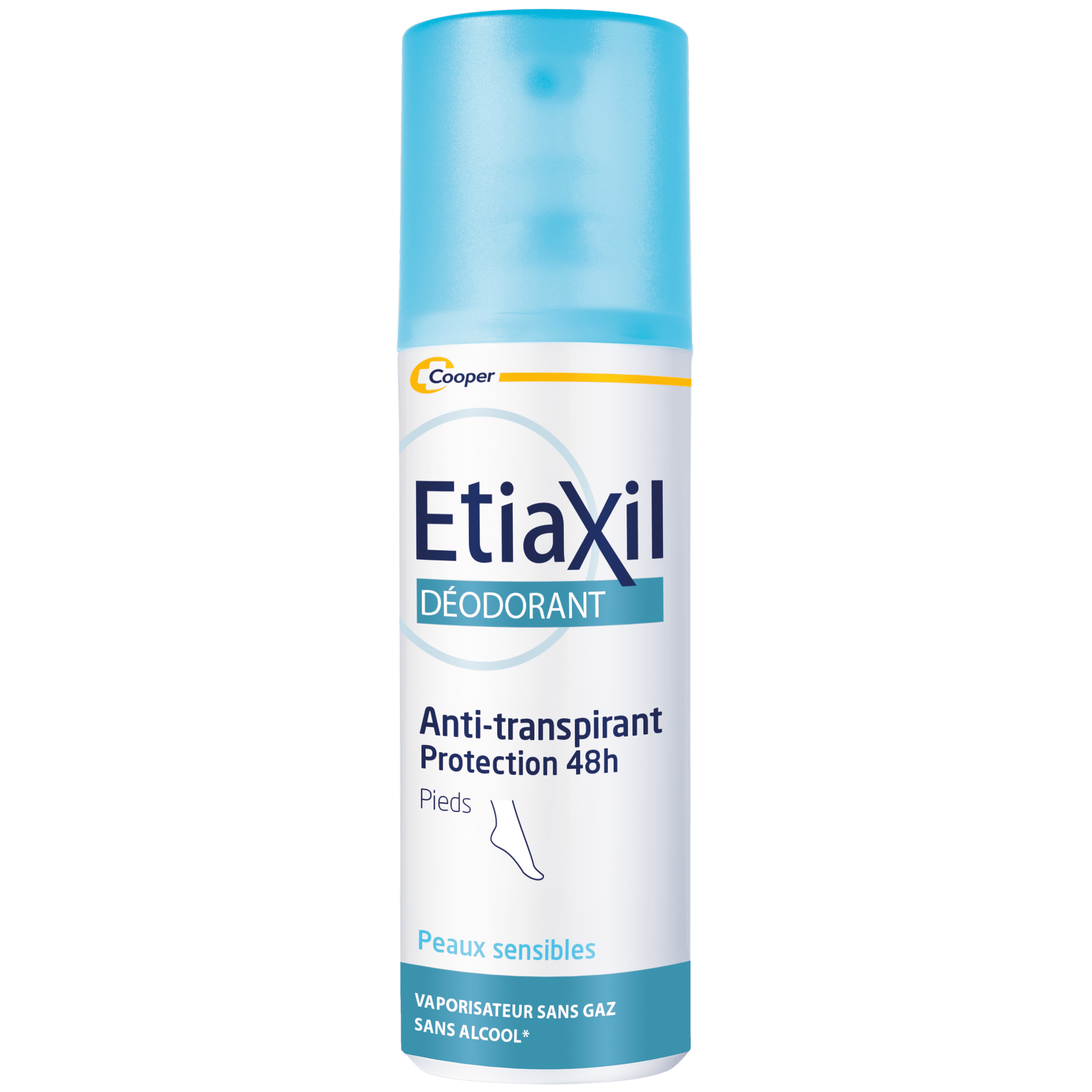 Etiaxil Antiperspirant 48h Feet Protection Spray without Gas 100ml - Medaid