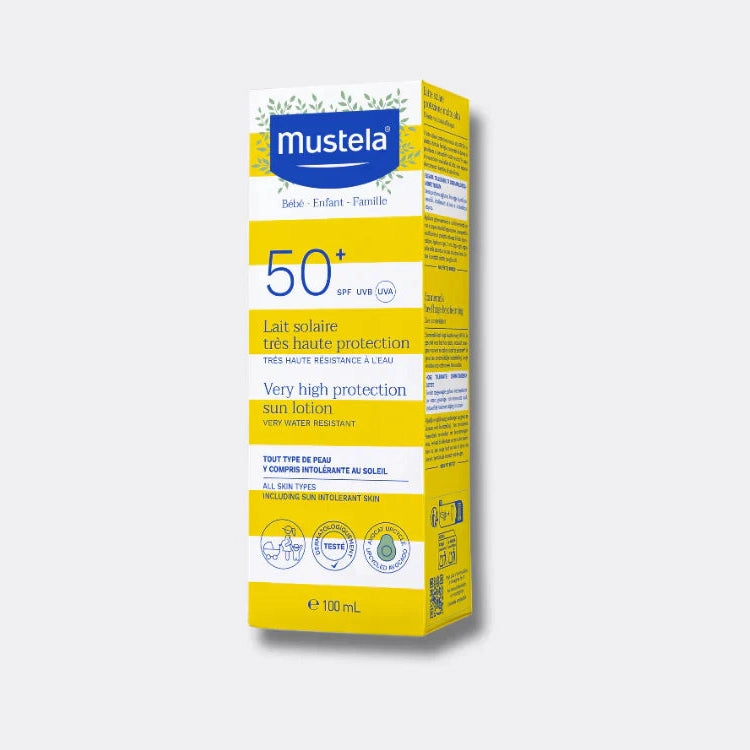 Mustela Lait Solaire très Haute Protection SPF 50+