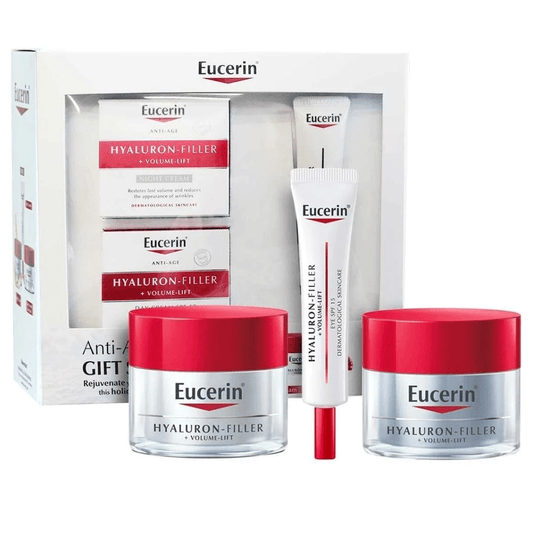 EUCERIN Hyaluron-Filler + Volume Lift Day Cream SPF15 for Normal to Combination Skin (Bundle)
