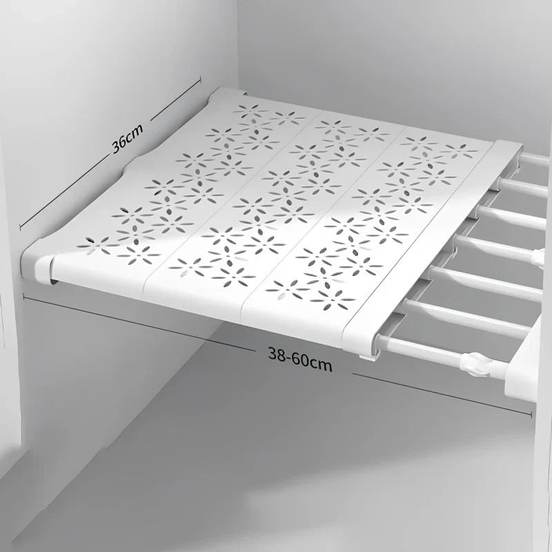 Adjustable Tension Shelf Divider فاصل رف قابل للتعديل بالضغط