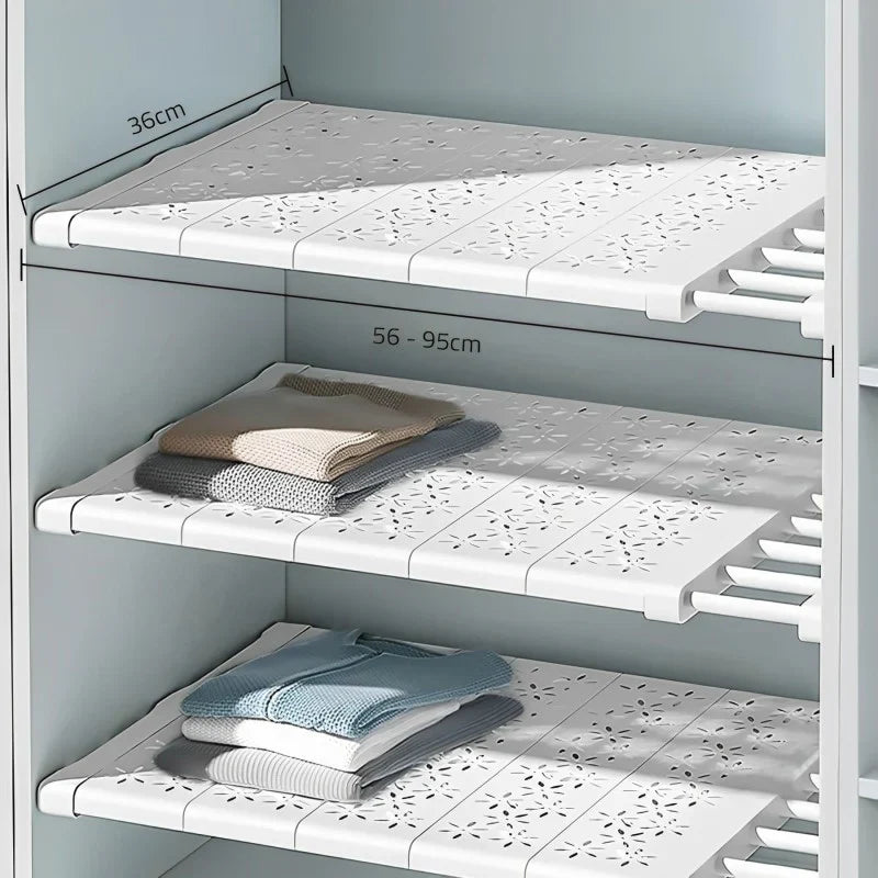 Adjustable Tension Shelf Divider فاصل رف قابل للتعديل بالضغط
