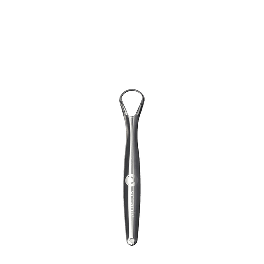 Sale Stainless Steel Tongue Scraper Oral Cleaner small loop - 1 pc