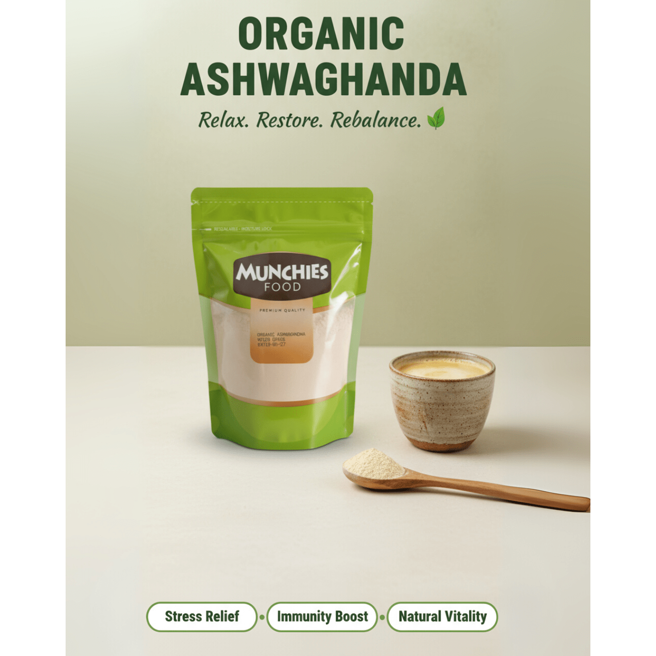 Organic Ashwagandha Powder