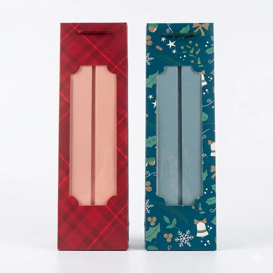SD Pack Of 2 Red & Teal Holiday Gift Boxes | SD  In Lebanon