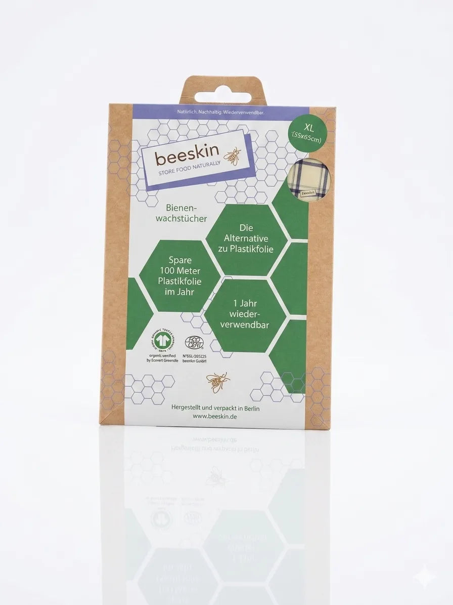 Beeskin XL Organic Beeswax Food Wrap 35x65 cm | Beeskin In Lebanon