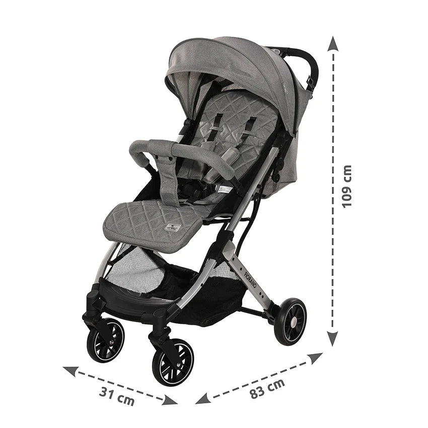 Lorelli - Fiorano Baby Stroller - Black