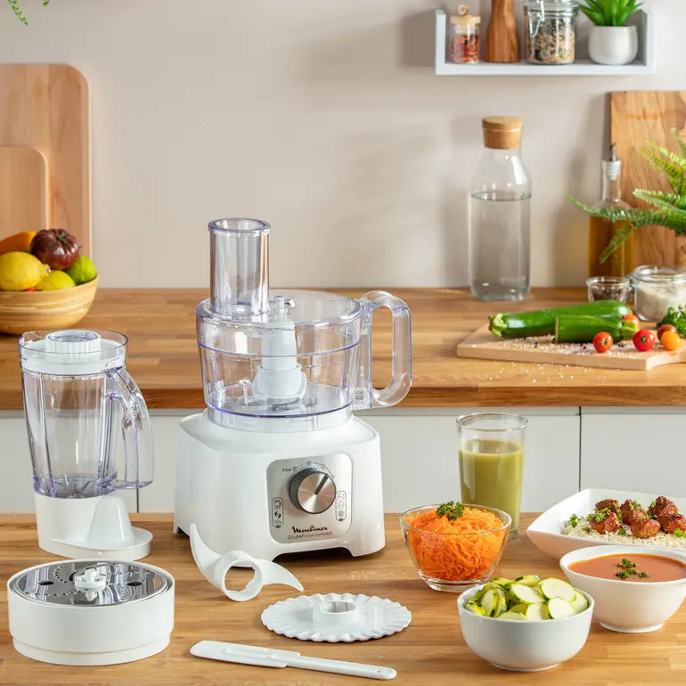 Moulinex double-force compact food processor