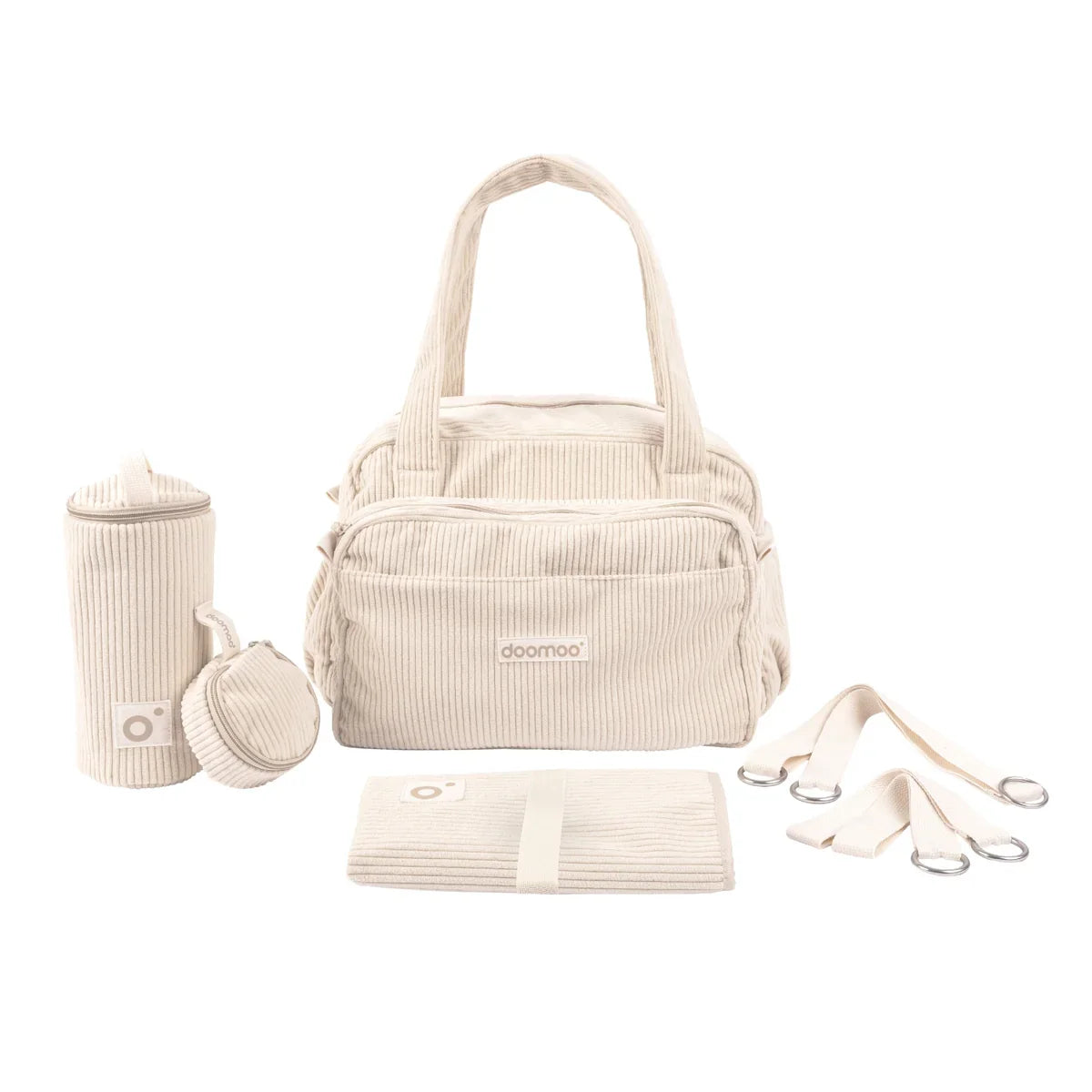 Doomoo - Fluffy Diapering Bag - Corduroy Sand - NEW!!