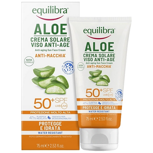Equilibra ALOE ANTI-AGING FACE CREAM SPF50 75ML