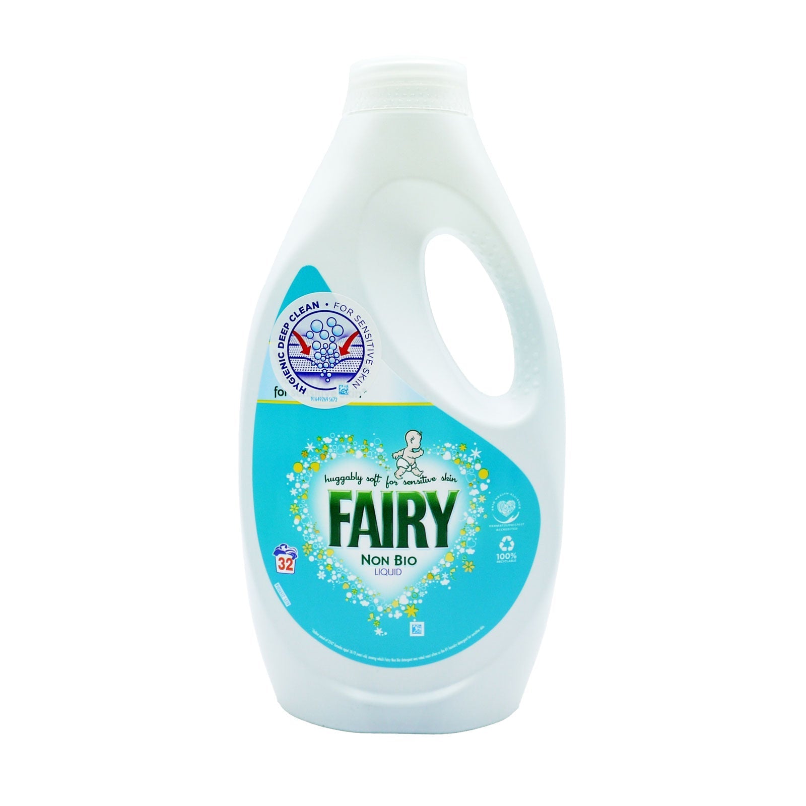 Fiary Laundry - non bio liquid - For Sensitive Skin- 32 W  - 1120ml - Medaid International