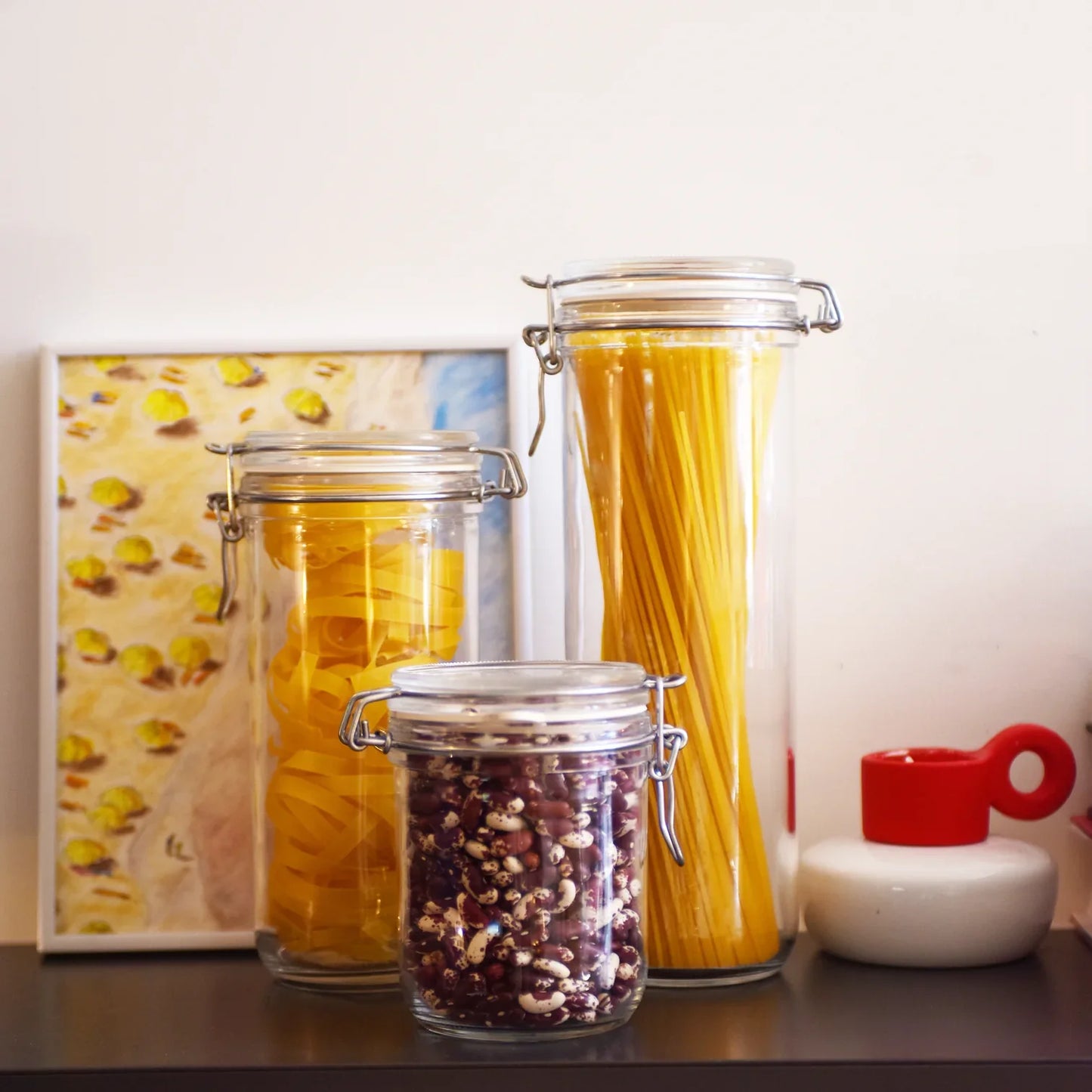 Bormioli Rocco Fido Cylinder 100cl Food Jar