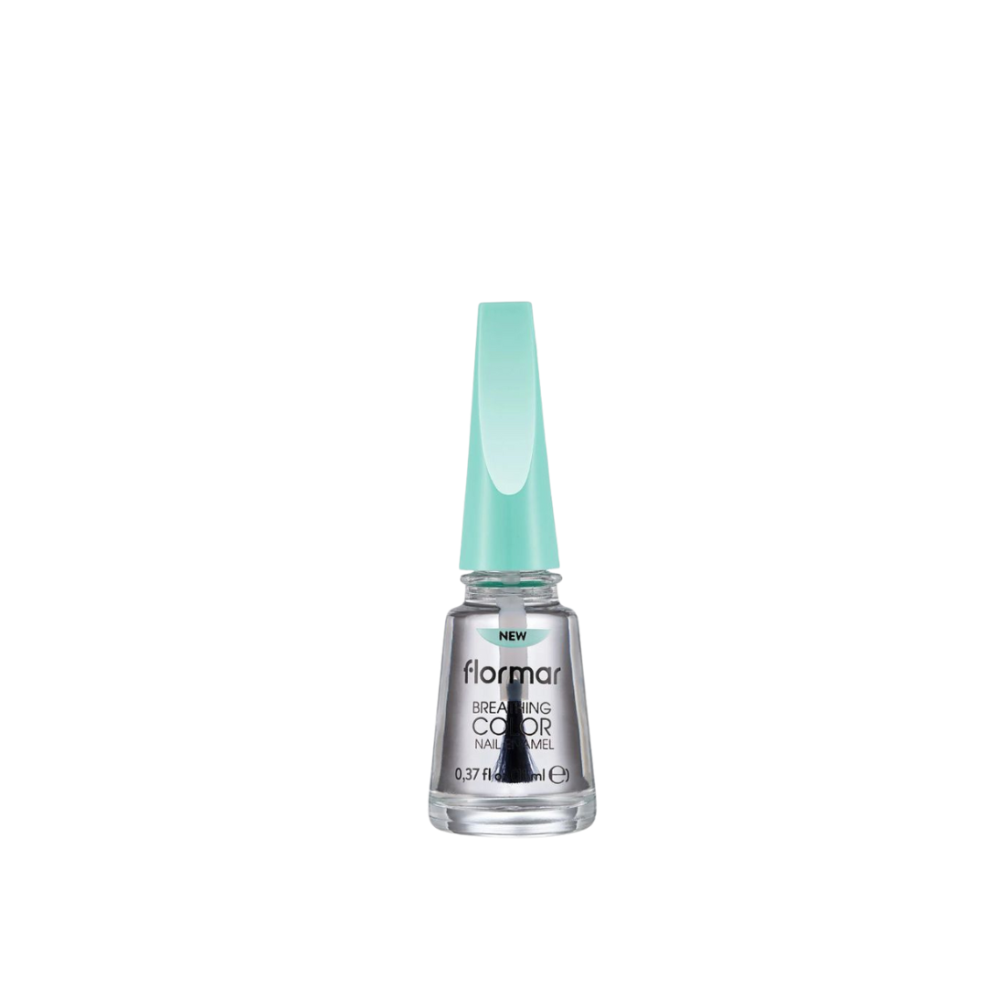 Flormar Breathing Color 001 Clear Nail Polish