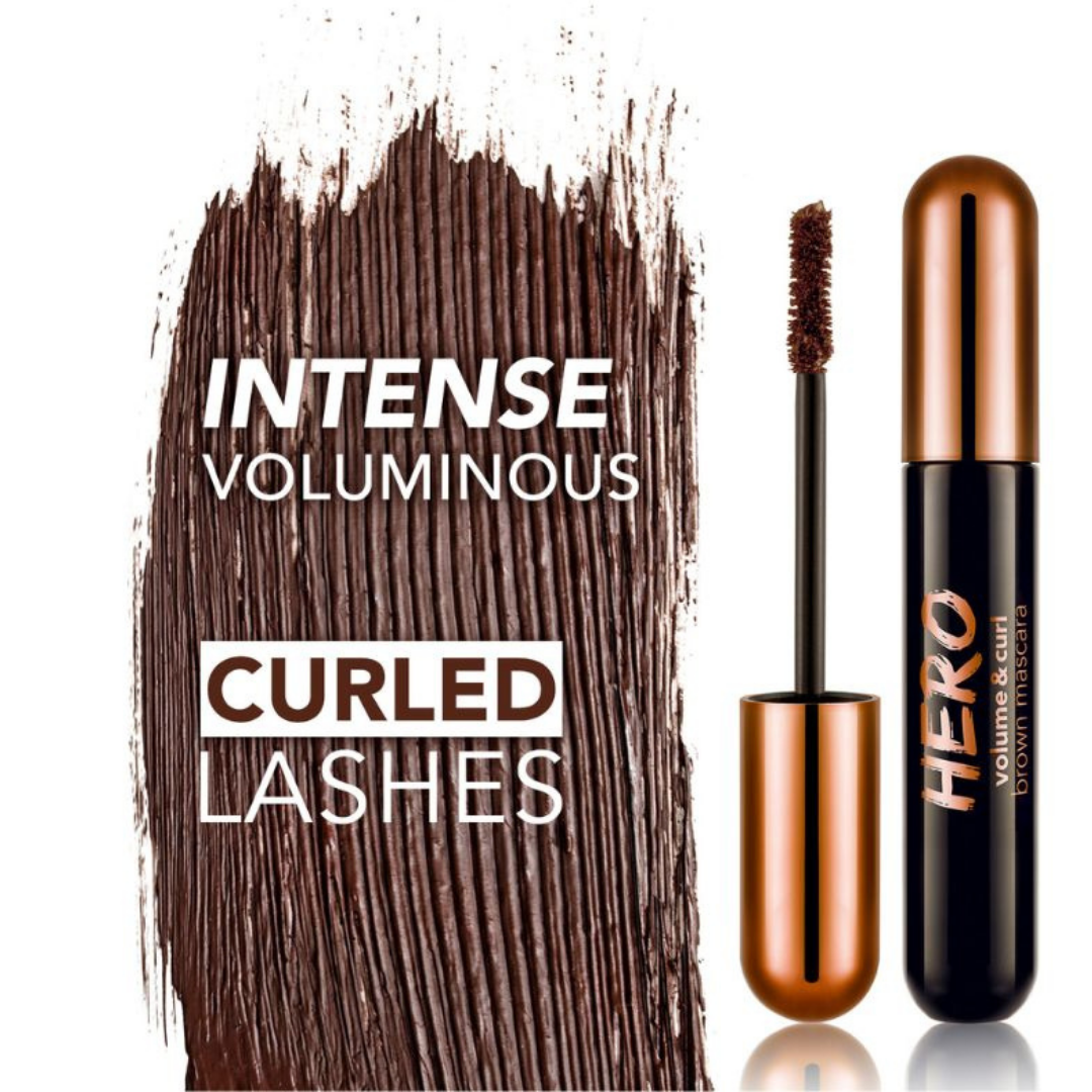 Flormar Hero Volume & Curl Brown Mascara