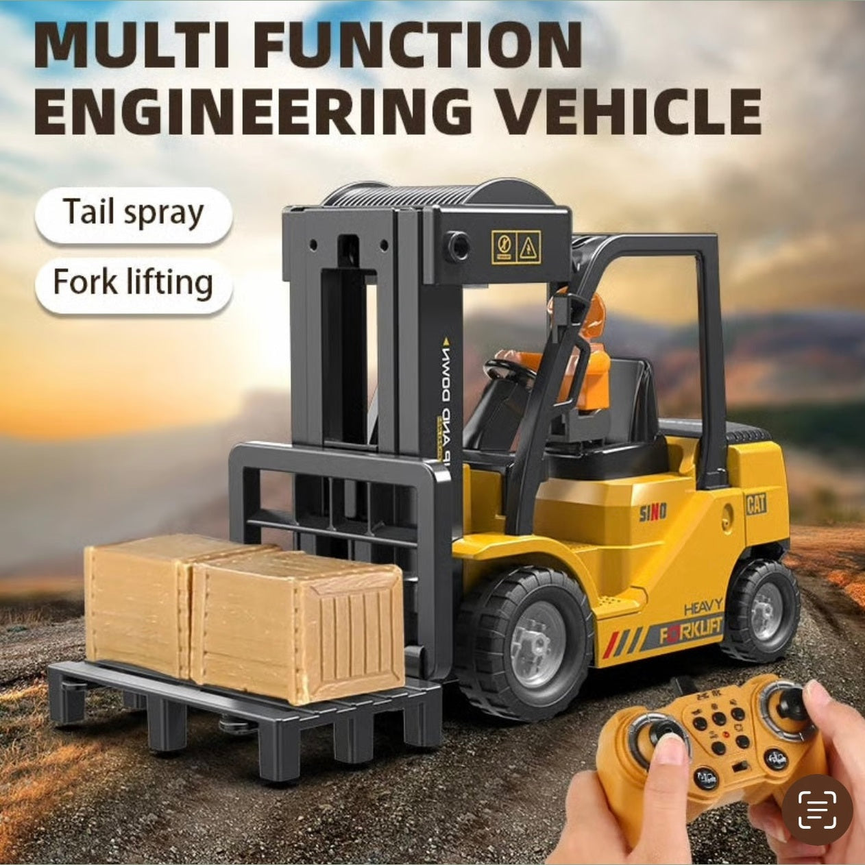 Remote Control Car Forklift Truck