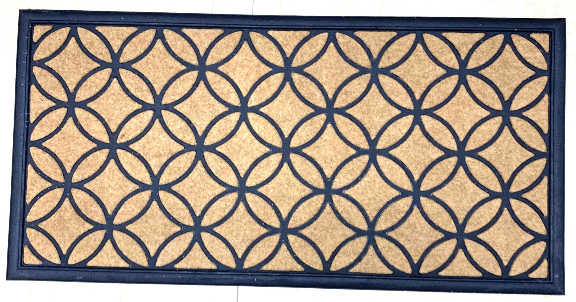 Decorative Cour & Rubber Doormat