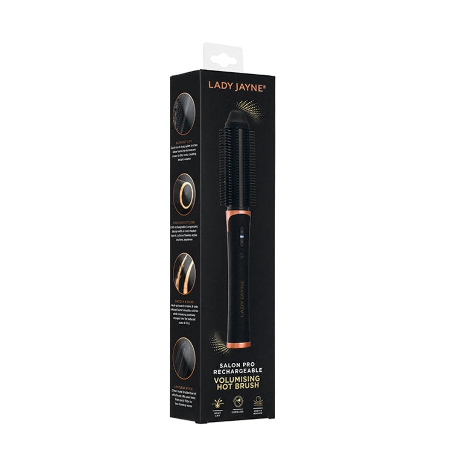 Lady Jayne Pro Rechargeable Volumising Hot Brush 11037 - Medaid International