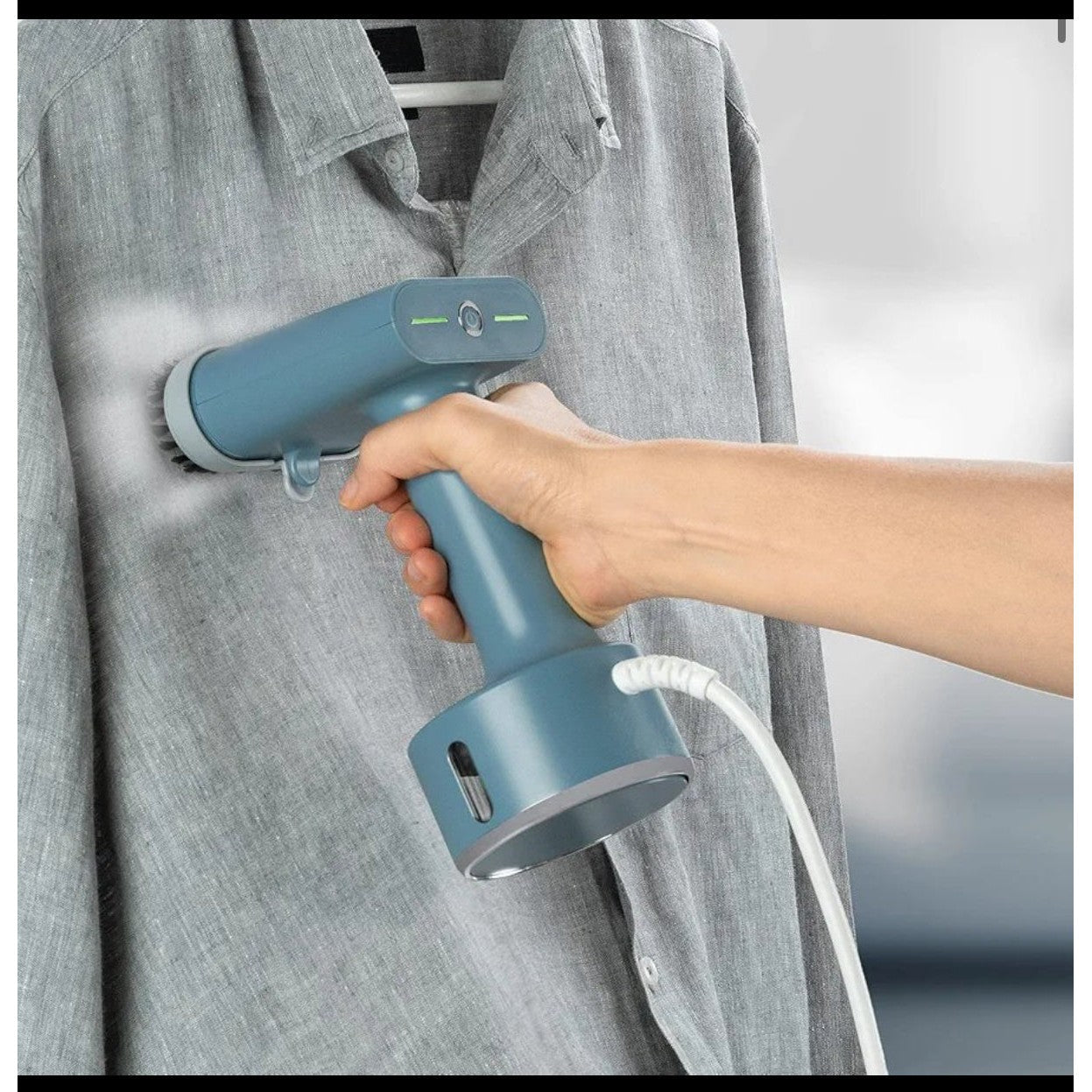 Taurus Sliding Care Compact steam iron, vertical, 1600 W, stainless steel, blue - Medaid International