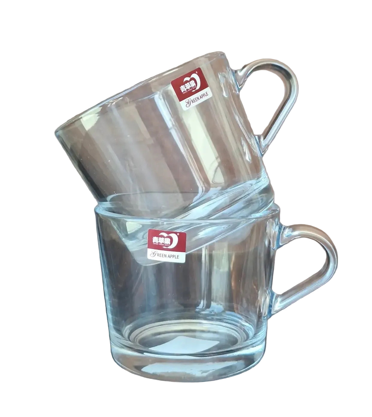 Set Of 6 Pcs Glass Tea Mugs