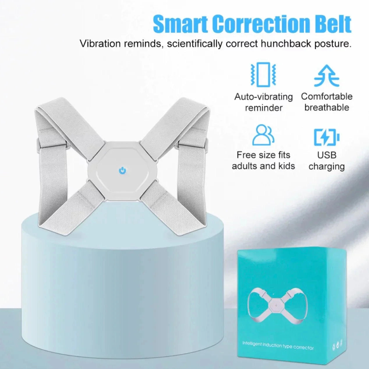 Back Smart Posture Corrector مصحح وضعية الظهر الذكي