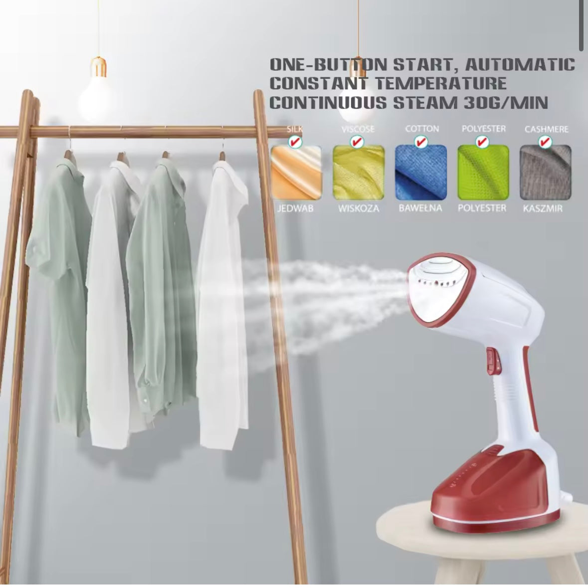 Raf Hand Hanging Ironing Machine 1200W R1226 - Medaid International